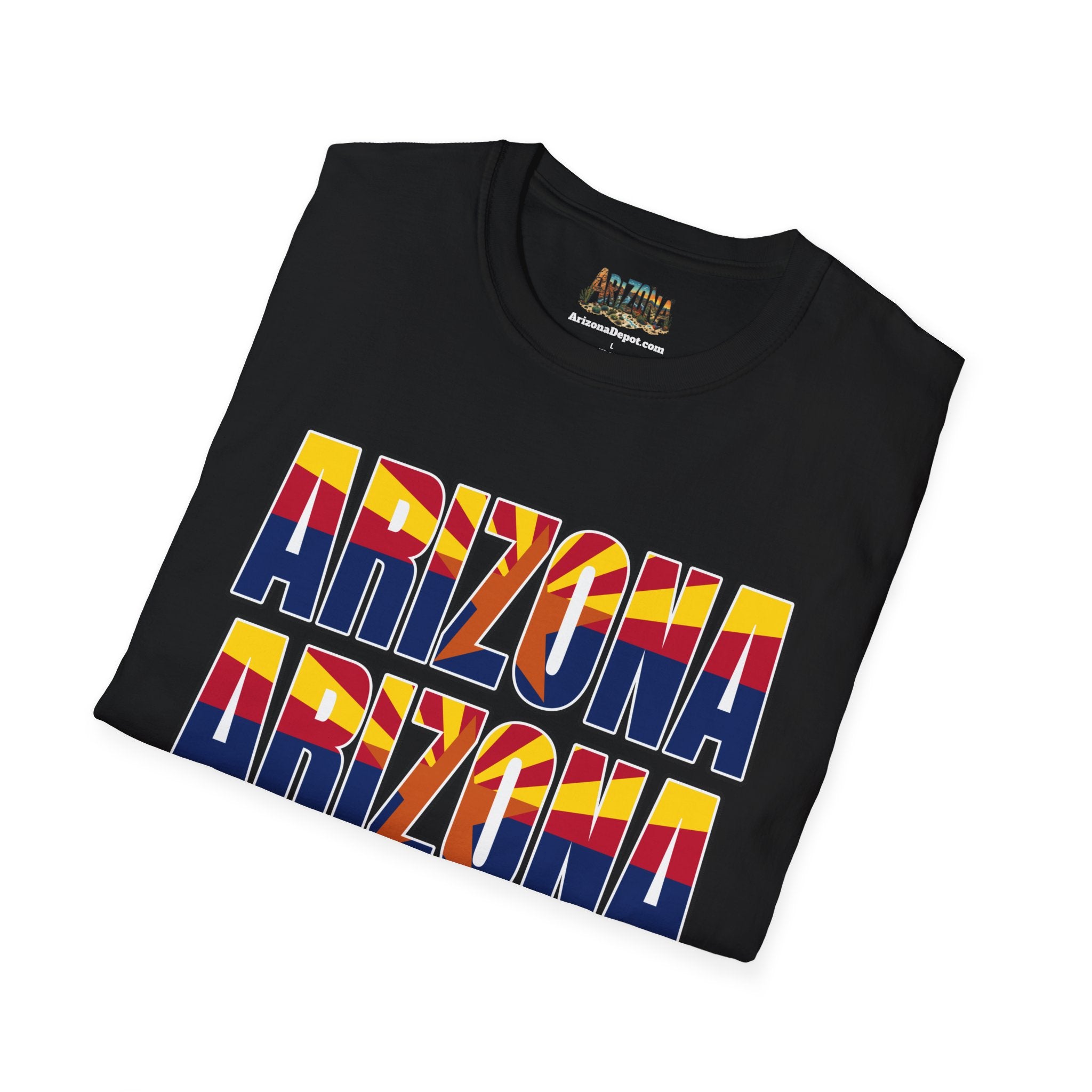 Arizona Vintage Graphic T-Shirt, Unisex Tee for Travel Lovers, Summer Fashion, Gift for Arizona State Fans, Retro Aesthetic Shirt