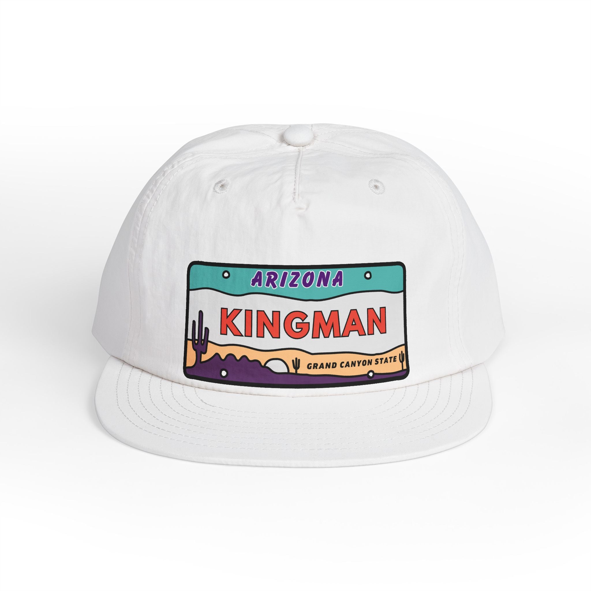 Kingman Arizona License Plate Dessert Cap