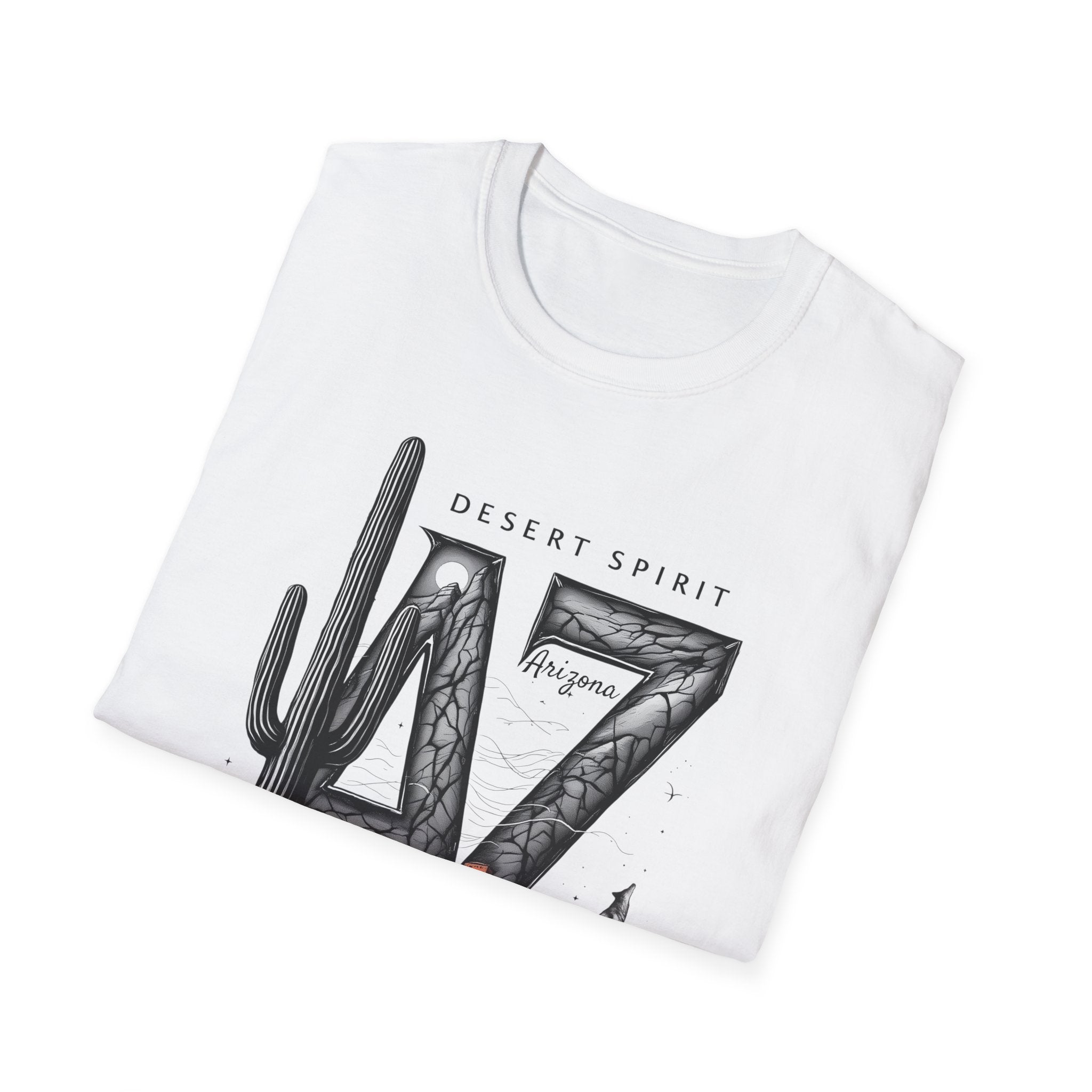 Arizona Desert Spirit T-Shirt | AZ Cactus Southwest Illustration