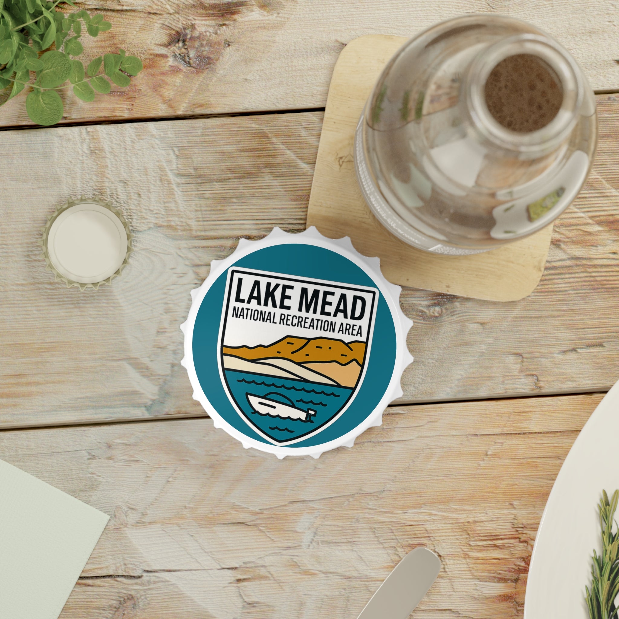 Lake Mead Bottle Opener — National Recreation Area Souvenir