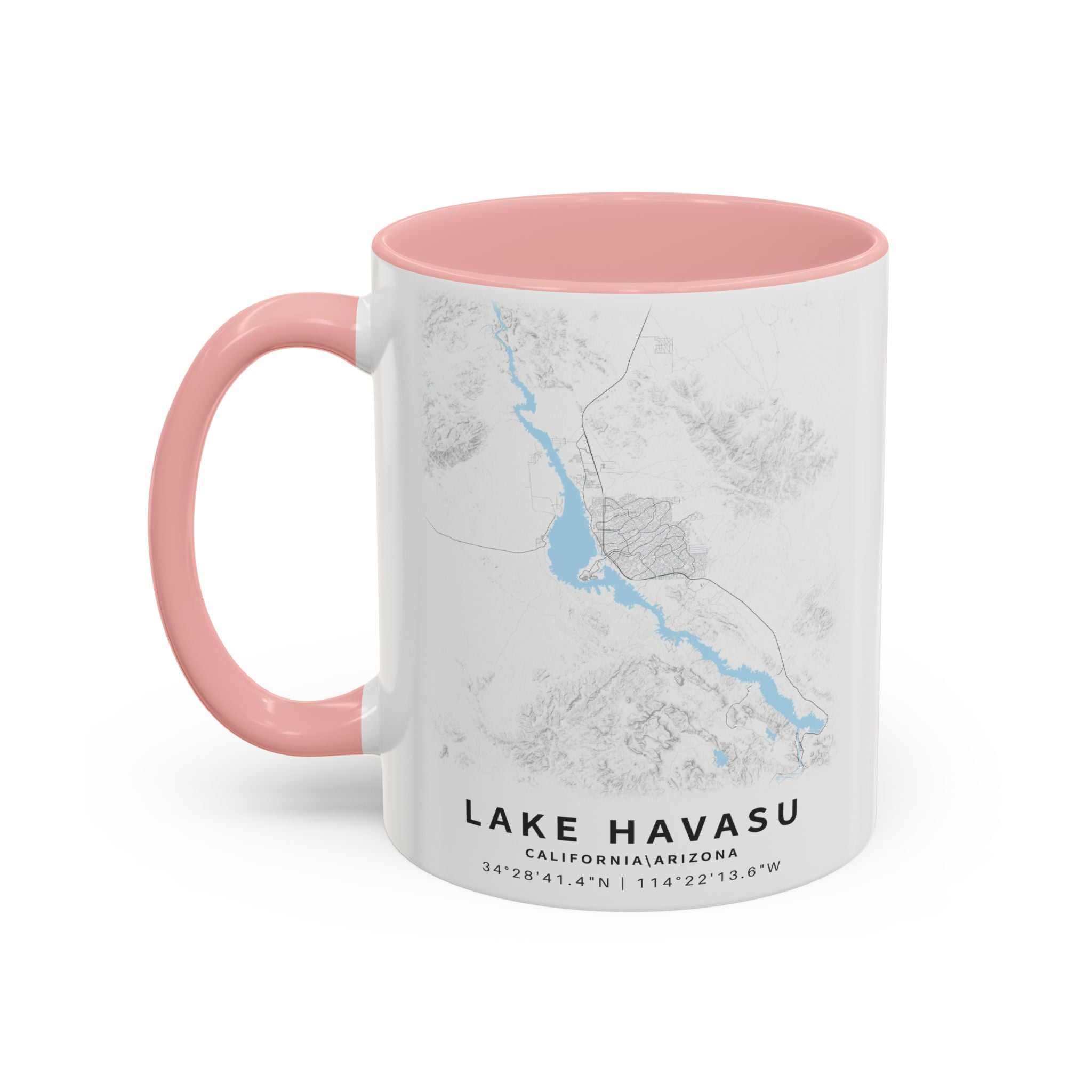 Lake Havasu map Accent Coffee Mug | 11oz 15oz
