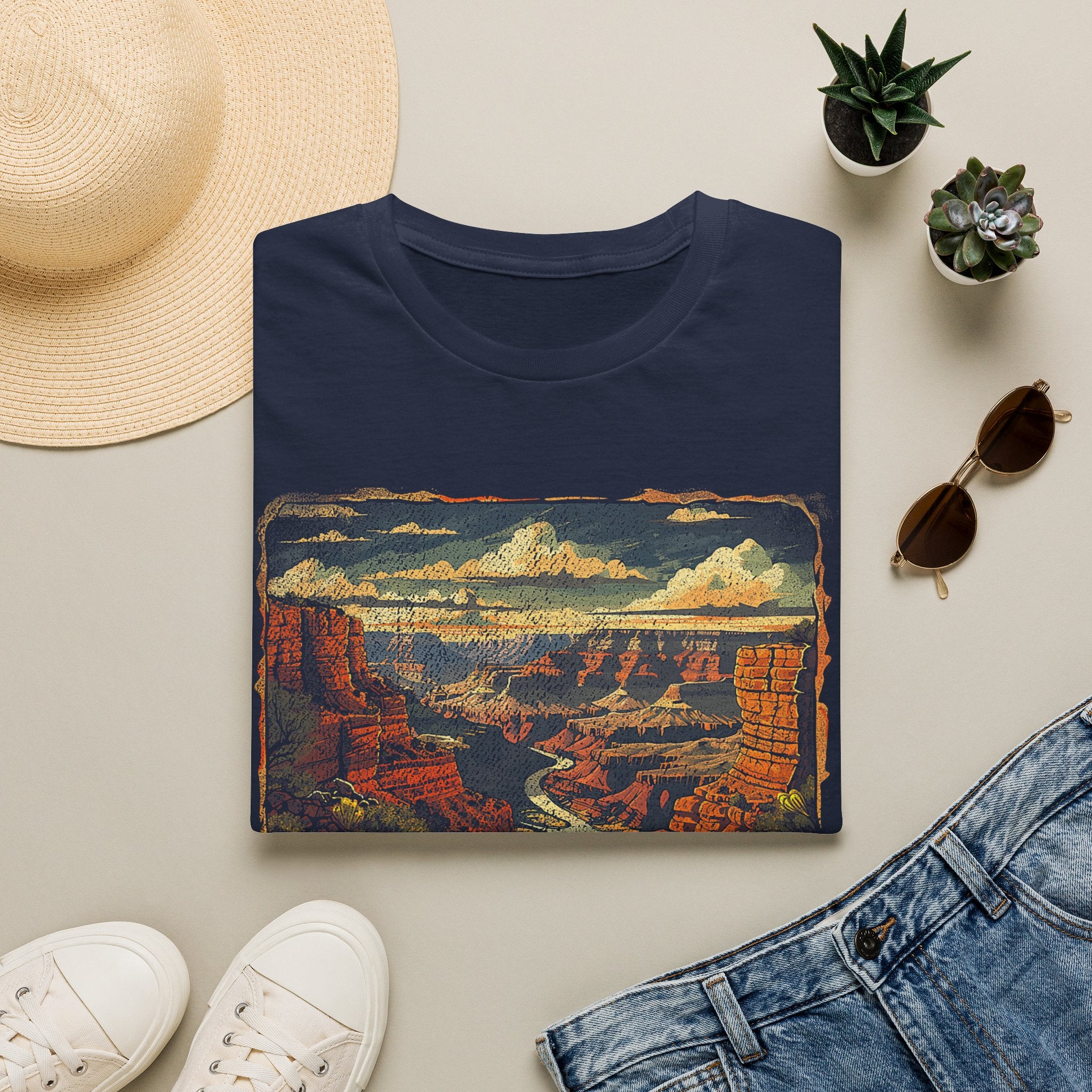 Grand Canyon Vintage National Park T-Shirt | Retro Landscape Tee