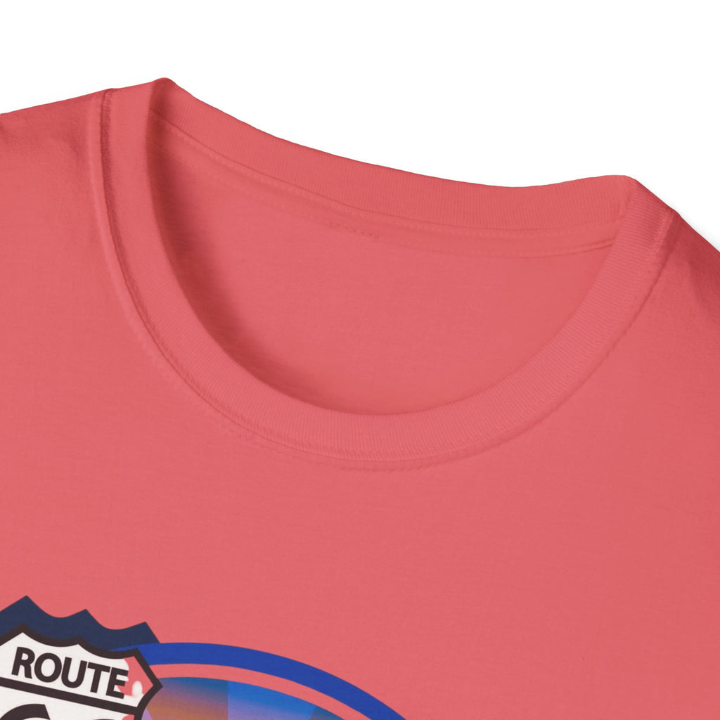 Route 66 Kingman Arizona Mens Womans Softstyle T-Shirt