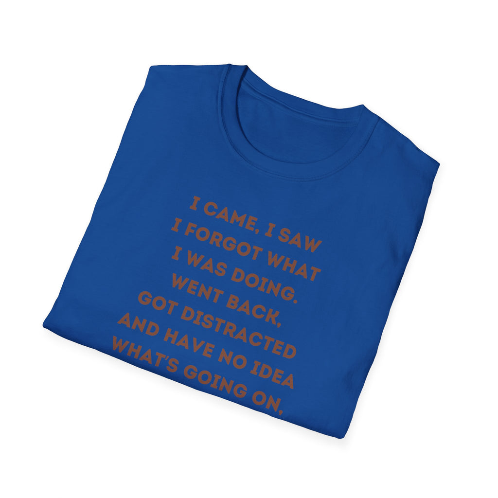 Funny Coffee Quote T-Shirt for Coffee Lovers, Humor Tee, Gift for Him/Her, Perfect for Birthdays, Housewarming, Casual Wear