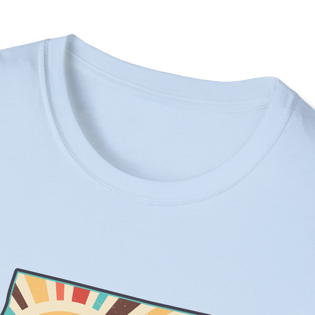 Arizona Retro Sunset T-Shirt | AZ State Map Vintage Rays