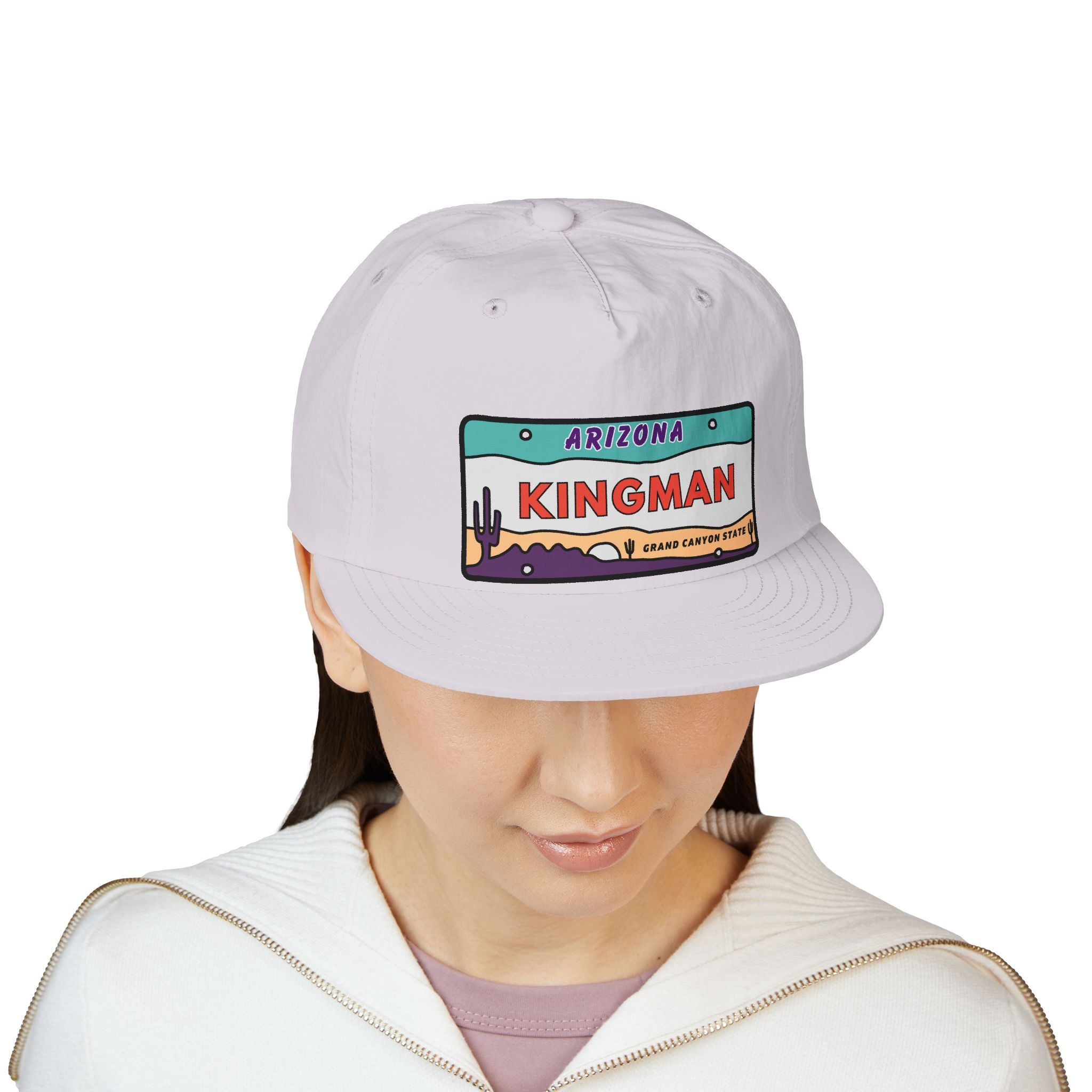 Kingman Arizona License Plate Dessert Cap