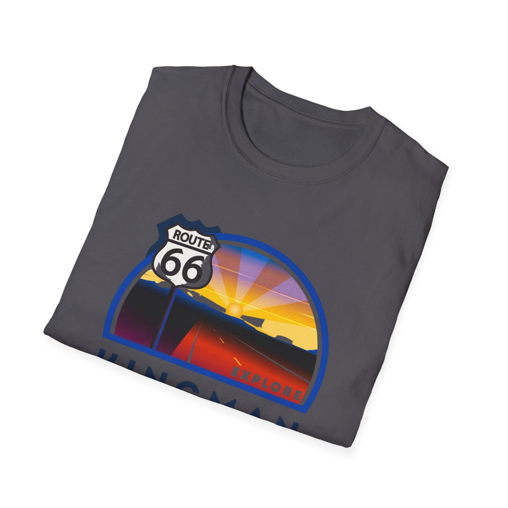 Route 66 Kingman Arizona Mens Womans Softstyle T-Shirt