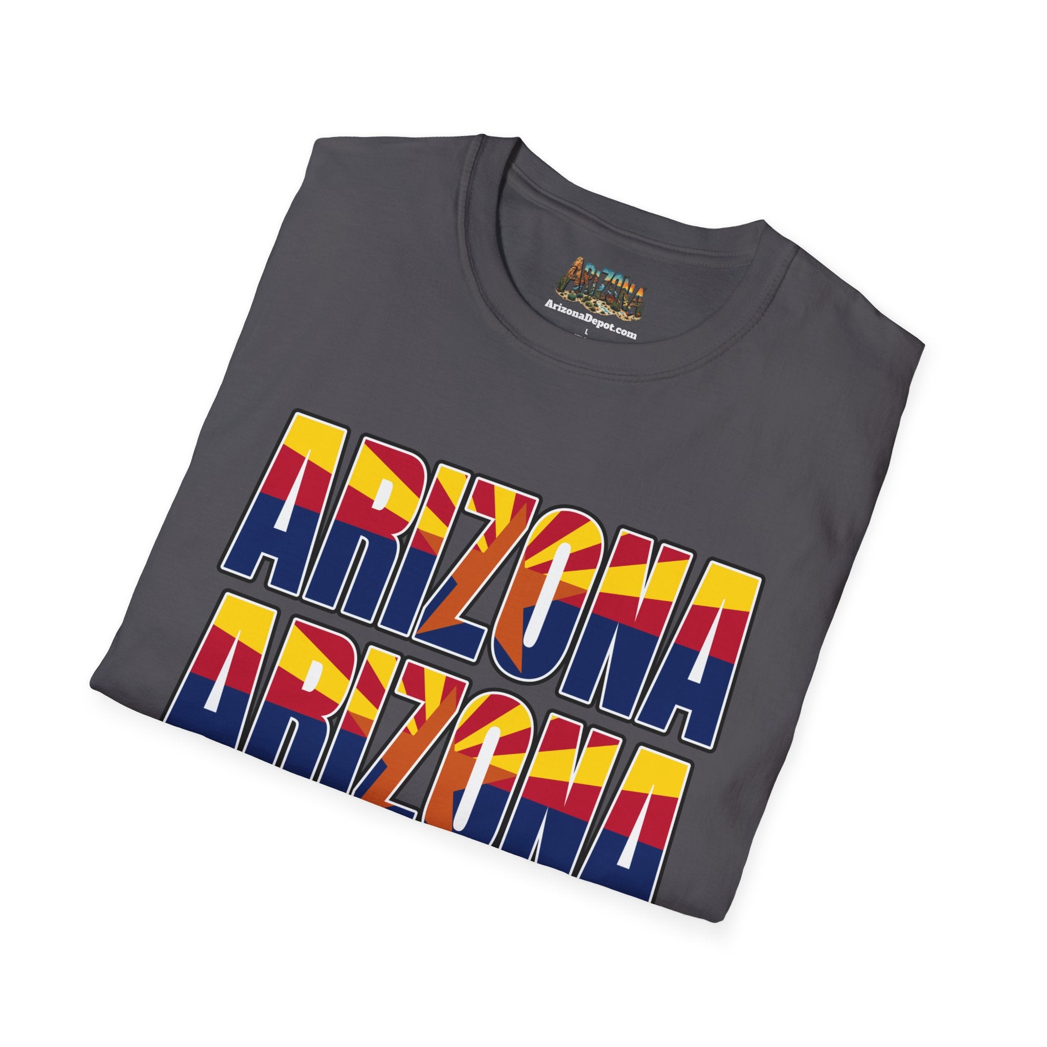 Arizona Vintage Graphic T-Shirt, Unisex Tee for Travel Lovers, Summer Fashion, Gift for Arizona State Fans, Retro Aesthetic Shirt