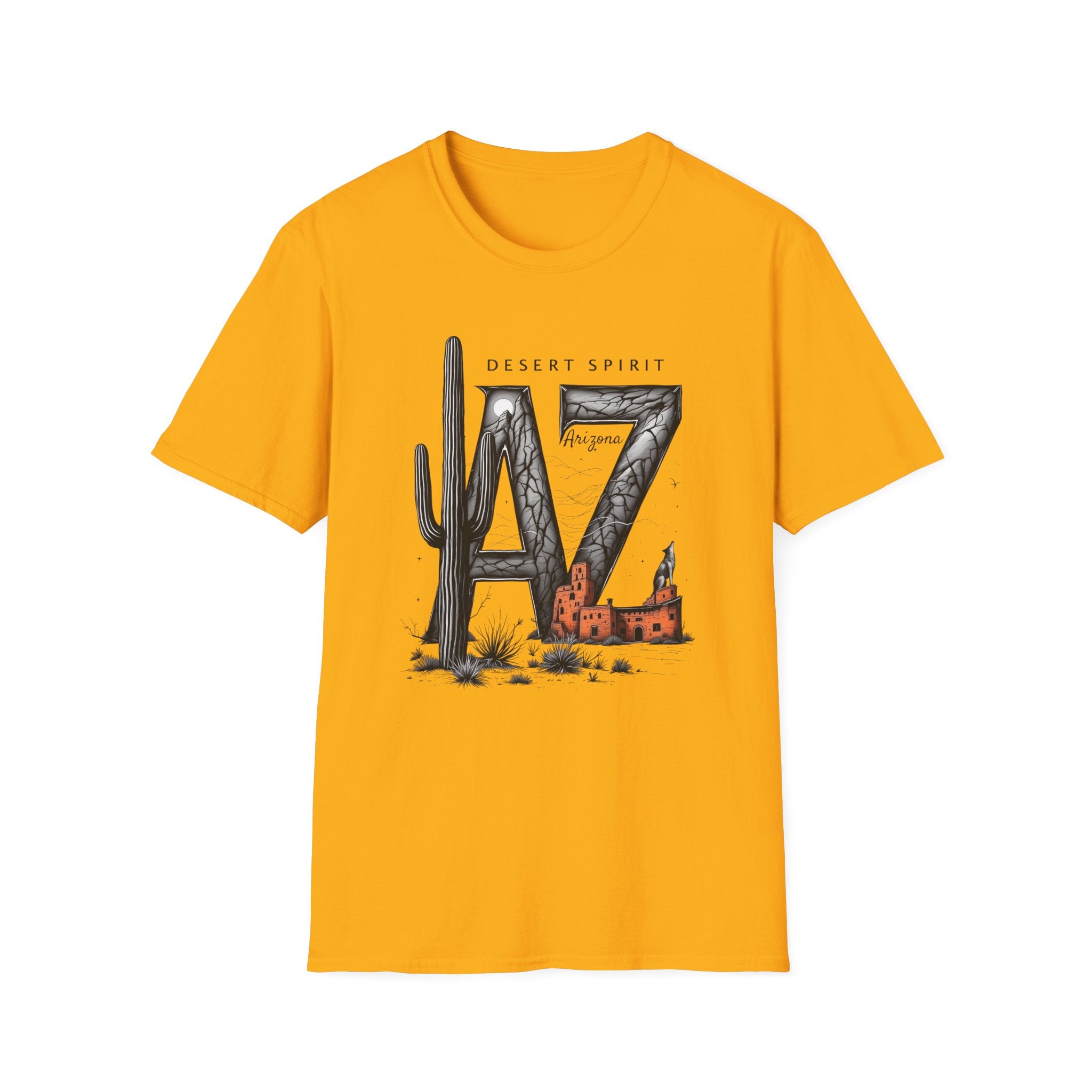 Arizona Desert Spirit T-Shirt | AZ Cactus Southwest Illustration