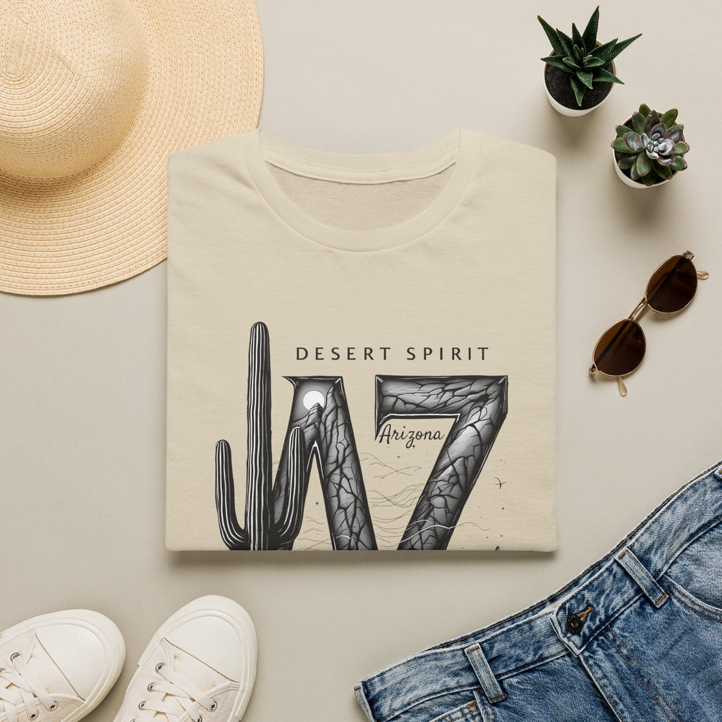 Arizona Desert Spirit T-Shirt | AZ Cactus Southwest Illustration