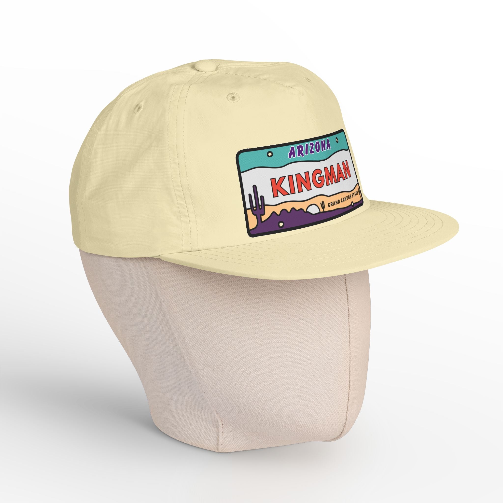 Kingman Arizona License Plate Dessert Cap