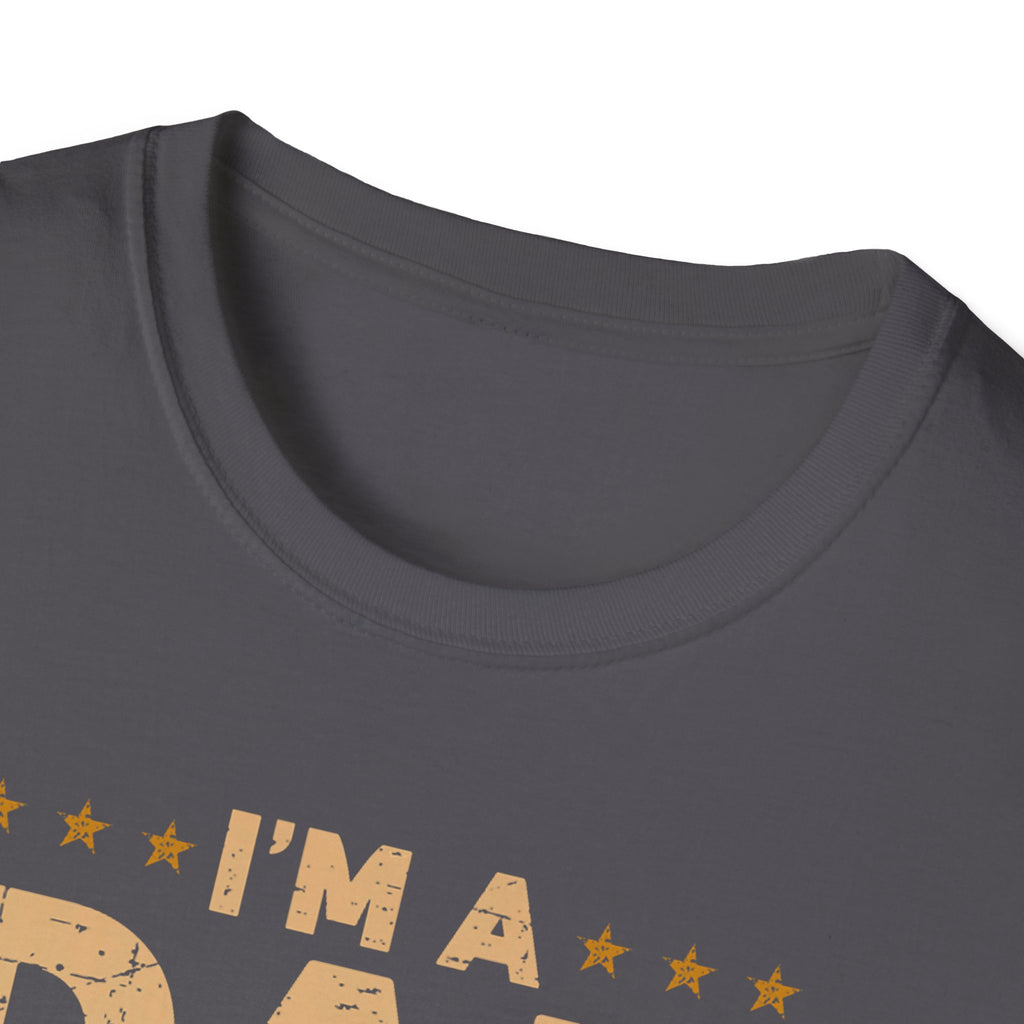 I'm a Dad a Grandpa and a Vietnam Veteran T-Shirt | Military Ribbon Tee