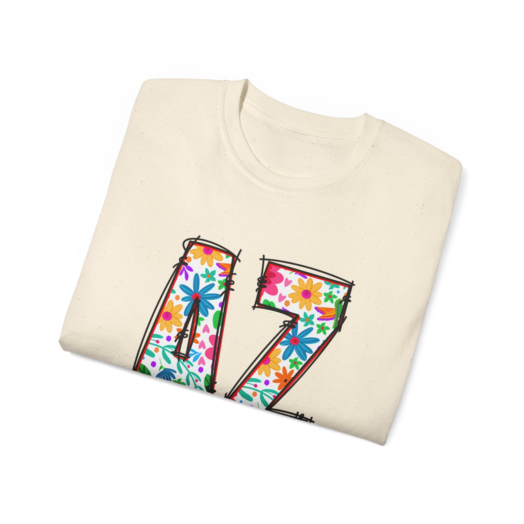 Floral AZ Tee - Mens and Womans Unisex Ultra Cotton Shirt, Perfect for AZ Pride, Summer Festivals, Casual Wear, Gifts for Him/Her