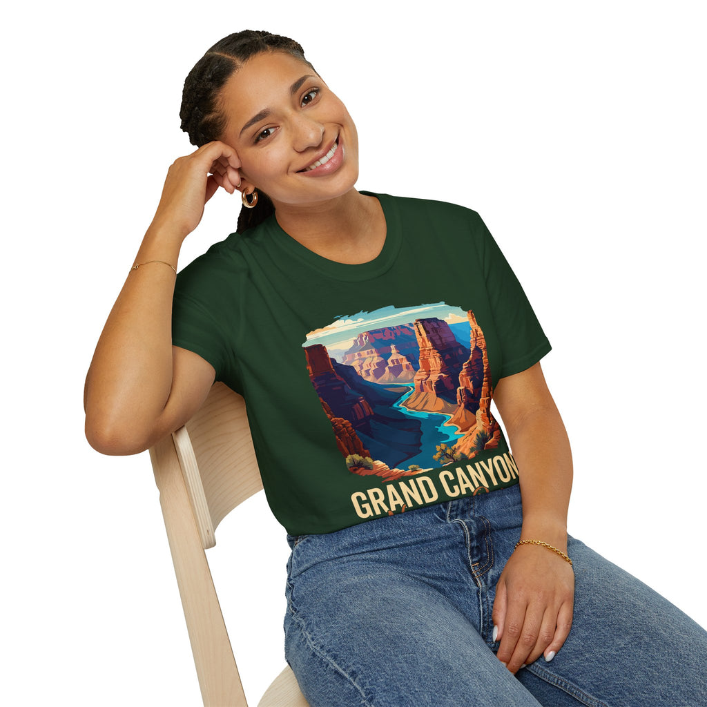 Grand Canyon National Park T-Shirt | Scenic Canyon Landscape