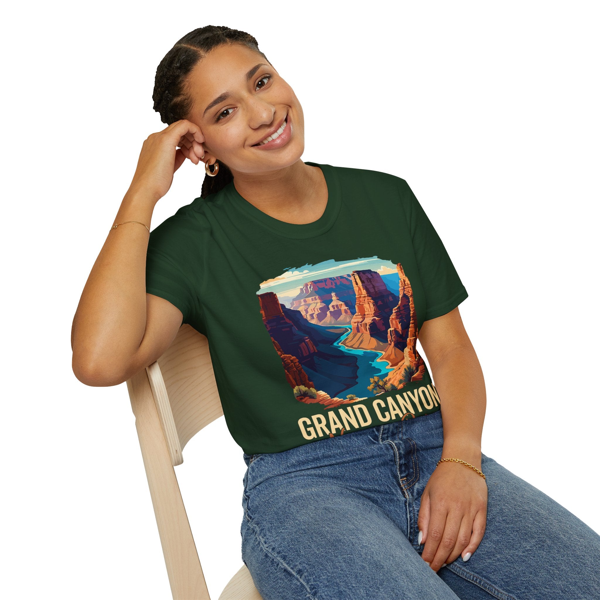Grand Canyon National Park T-Shirt | Scenic Canyon Landscape