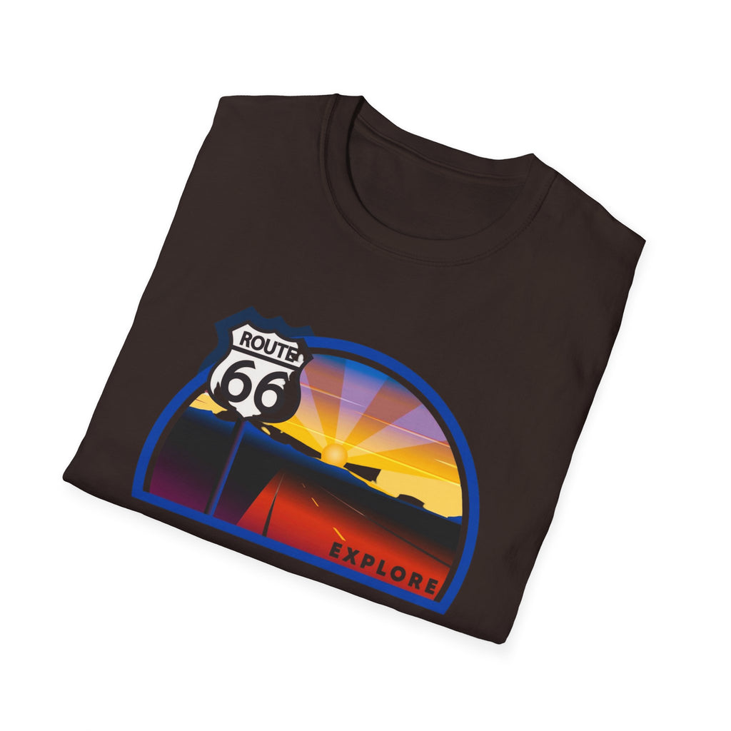 Route 66 City of Kingman Arizona Softstyle T-Shirt, Men Women Unisex Tee, Travel Souvenir Shirt, Vintage Road Trip Graphic Top, Retro