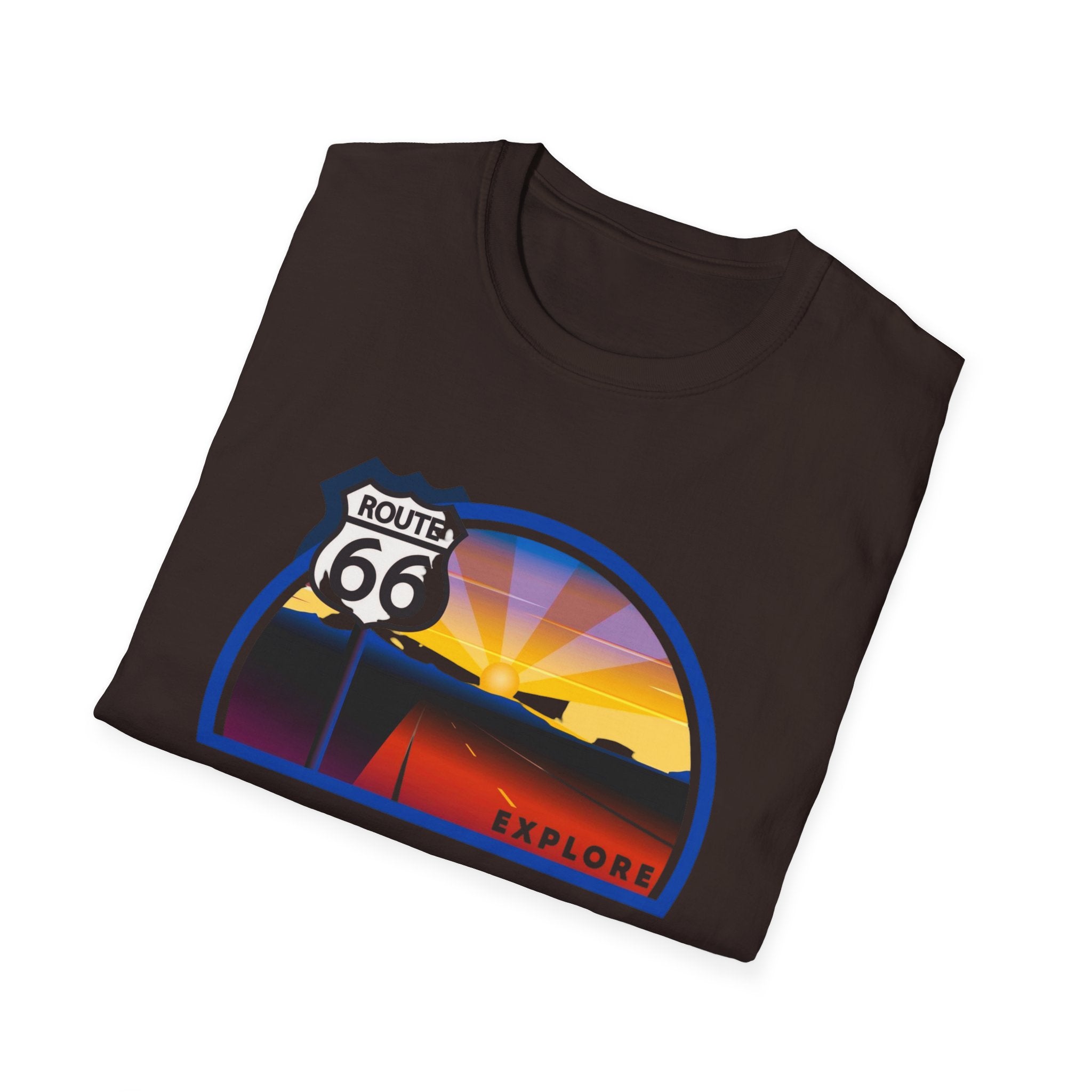 Route 66 City of Kingman Arizona Softstyle T-Shirt, Men Women Unisex Tee, Travel Souvenir Shirt, Vintage Road Trip Graphic Top, Retro
