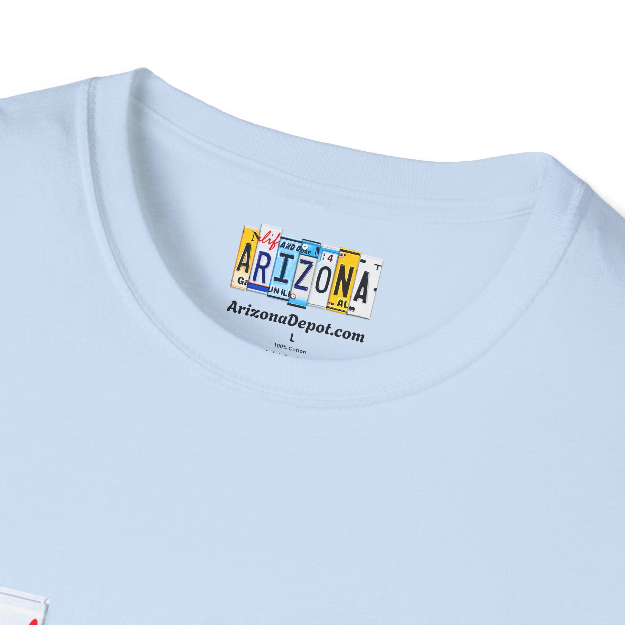 Arizona License Plate Collage T-Shirt | State Graphic Tee