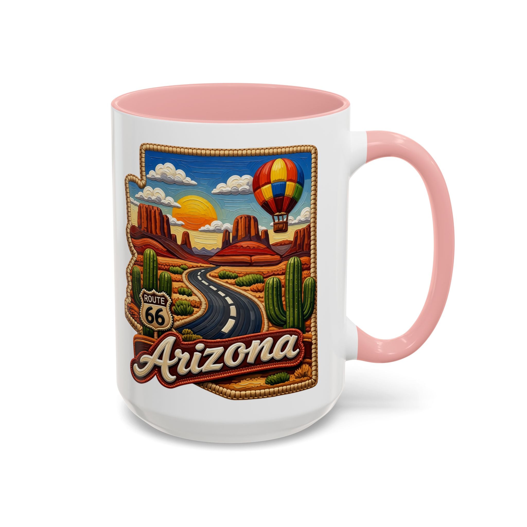 Arizona Route 66 Desert Scenic Mug | Accent Coffee Mug