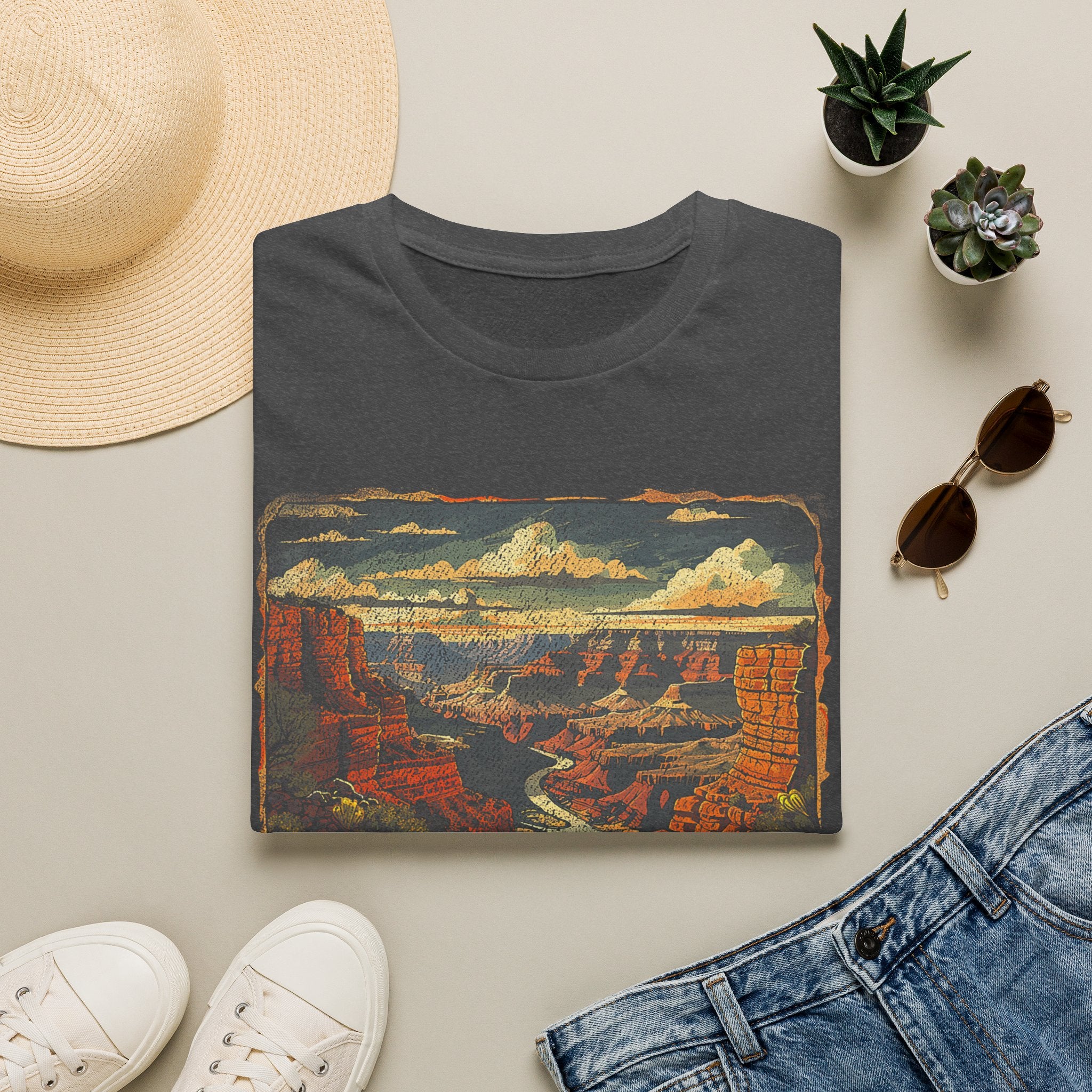 Grand Canyon Vintage National Park T-Shirt | Retro Landscape Tee