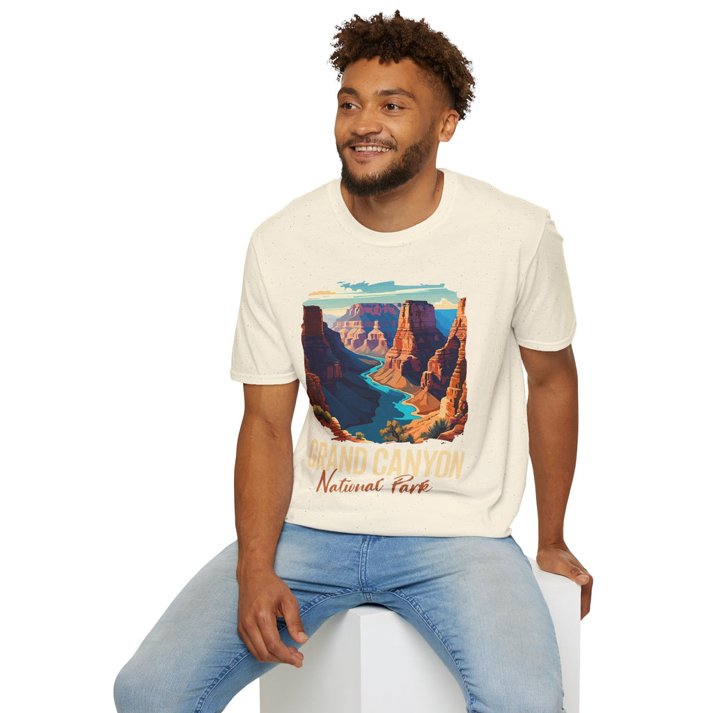 Grand Canyon National Park T-Shirt | Scenic Canyon Landscape
