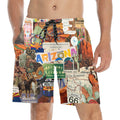 Welcome to Arizona Men's Mid-Length Beach Shorts