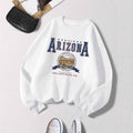 Fashion Woman Sweatshirts Arizona Natlonal Park Prints Pullo
