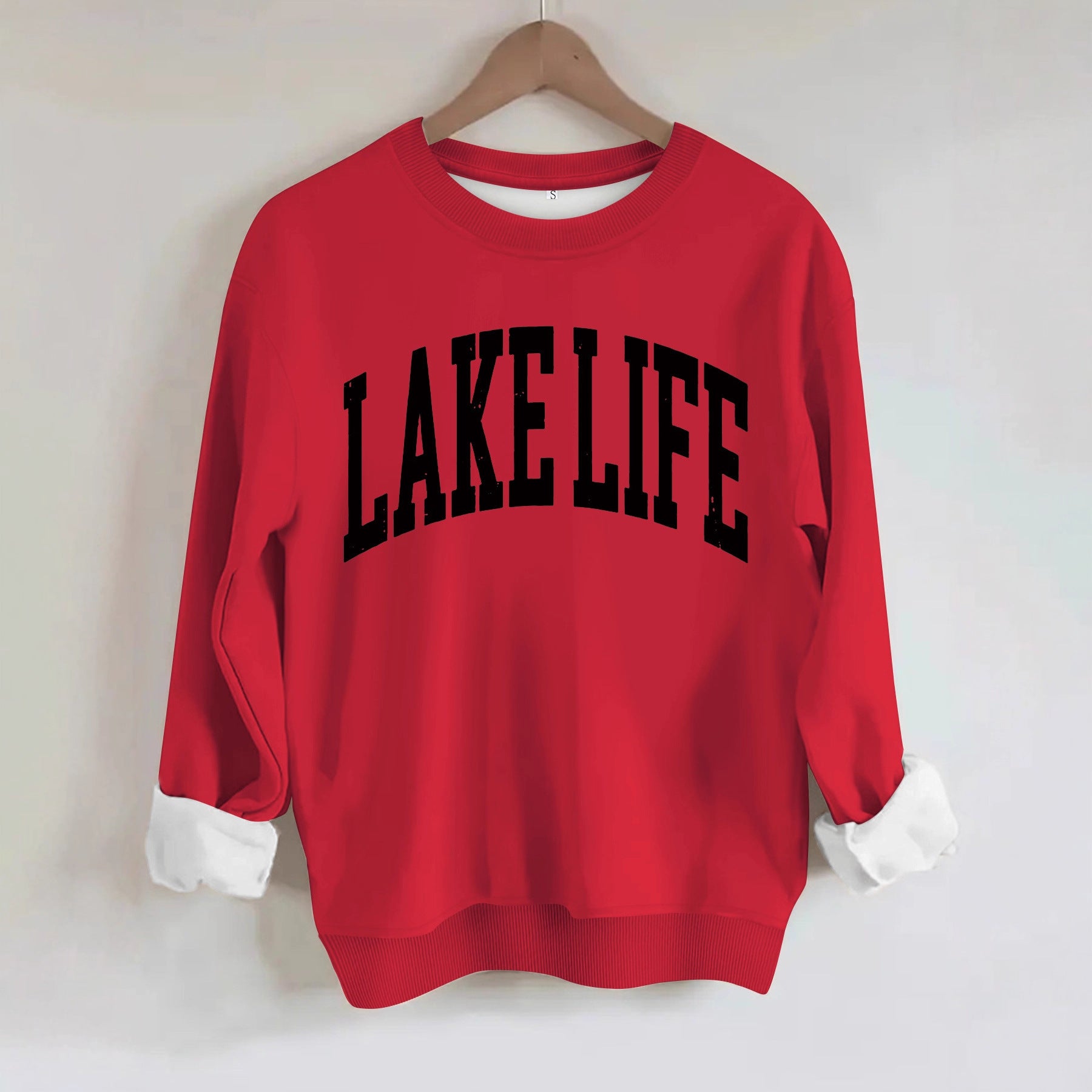 Lake Life Printed Long Sleeve Hoodie