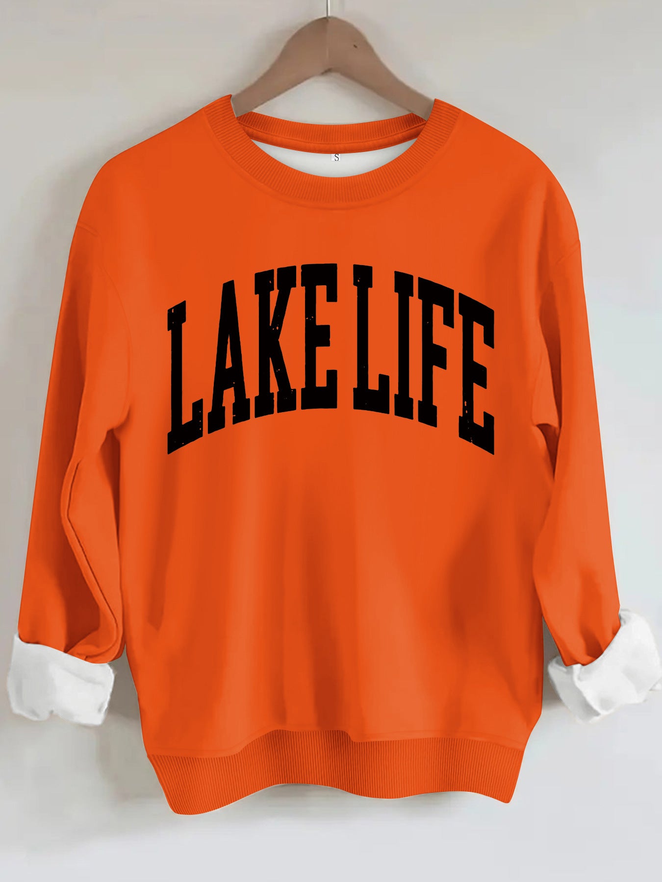 Lake Life Printed Long Sleeve Hoodie