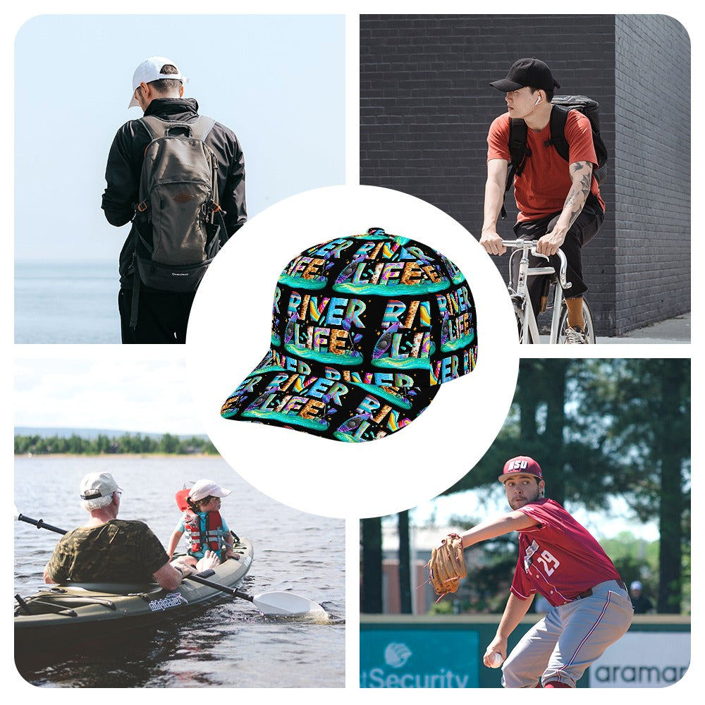 River Life Baseball Cap Free Shipping