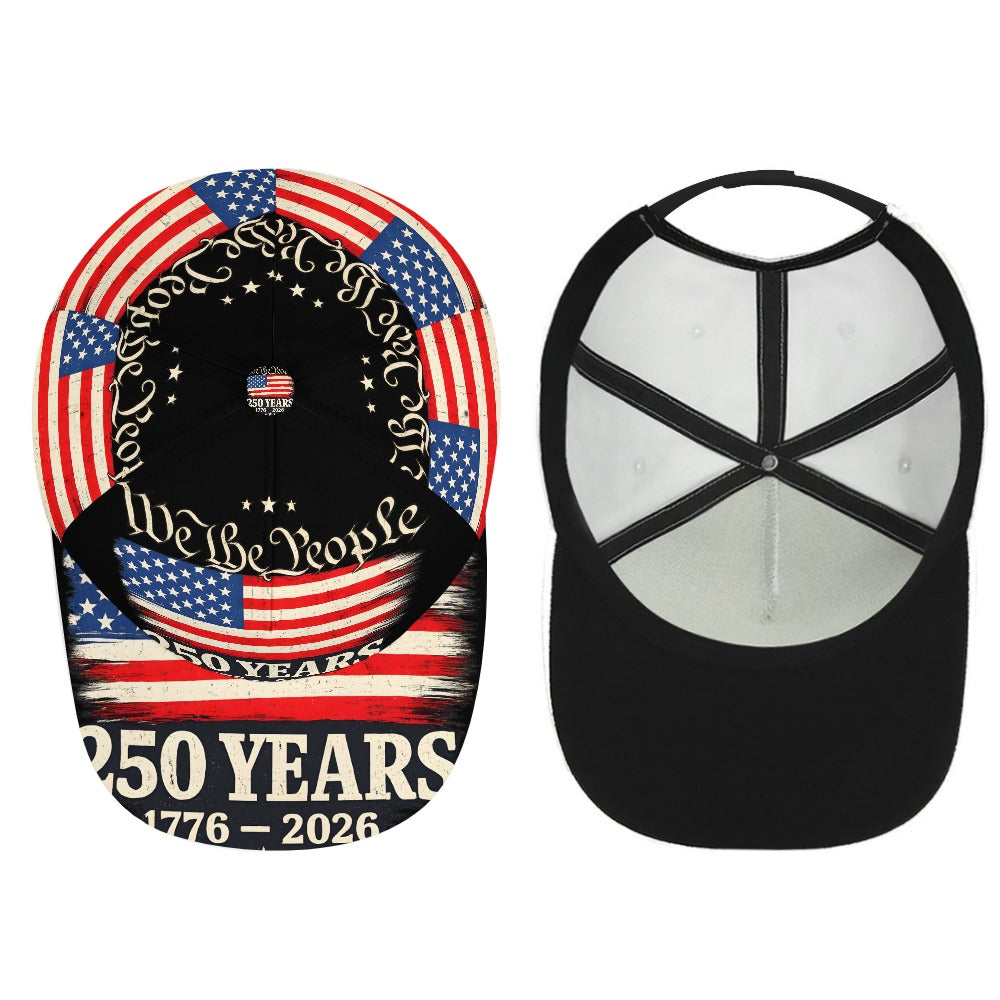 We the People 250 years 17776 - 2026 Baseball Cap Free Shipping