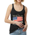 4th of July We The People 250 Years Celebration Women's Tank Top (Front Printing) Made in USA Free Shipping