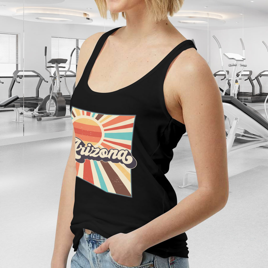 Arizona Retro Women's Tank Top Made in USA Free Shipping