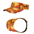 Fall Leaves Sports Visor