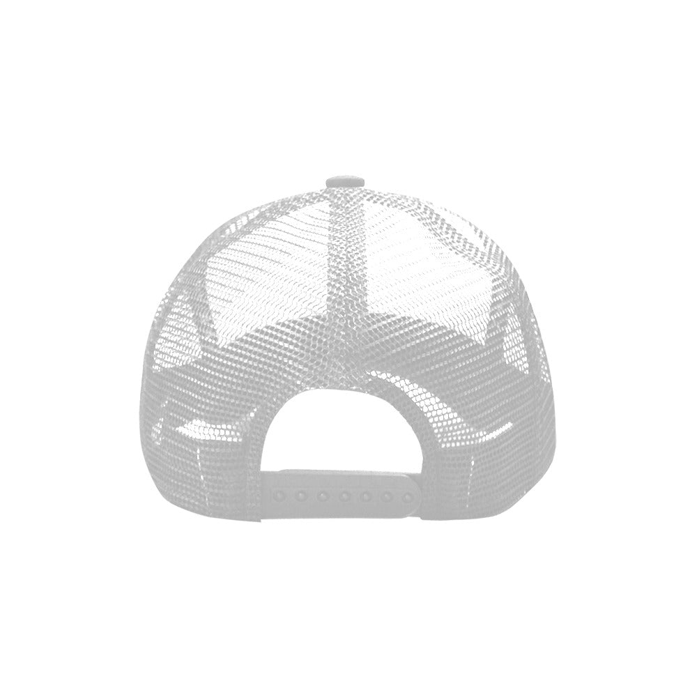 Bright Flowers Baseball Cap Grey