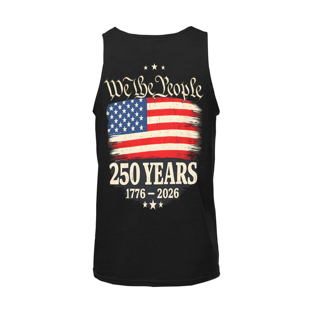 We the People 250 Years 1776 - 2026 Men's All Over Print Tank Top Free Shipping
