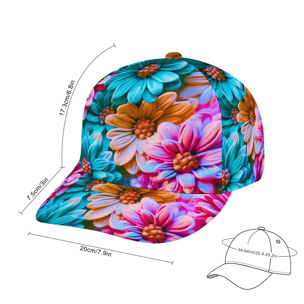 Flowers Baseball Cap New upgrade