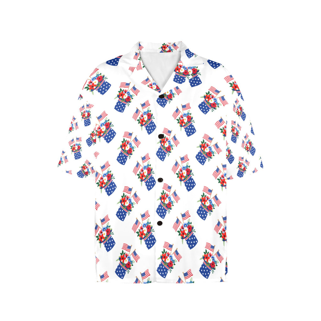Red White Blue Celebration Women's All Over Print Shirt （Made in USA，Ships to USA Only）Free Shipping